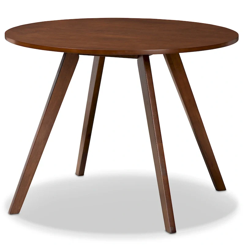 Solid Wood Dining with Half-Round Legs, 4 Chairs & Bench – Natural / Grey, Seats 6