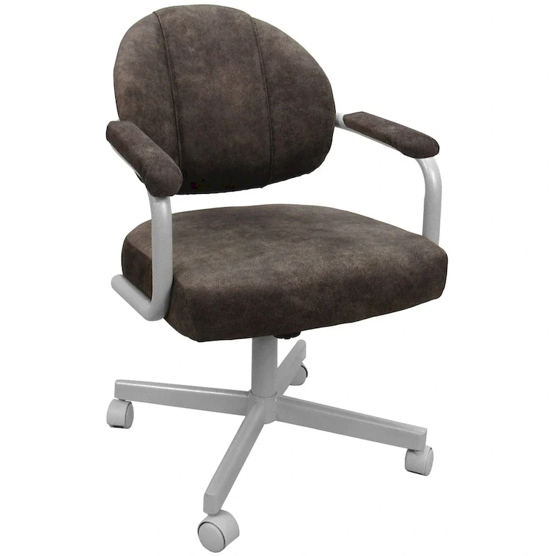 Swivel Tilt Kitchen Chair with Wheels M-70 Casters - N/A