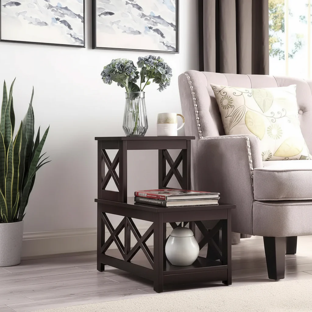 2-Step Chairside End Table