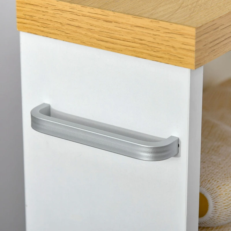 Bathroom Cabinet with Wheels