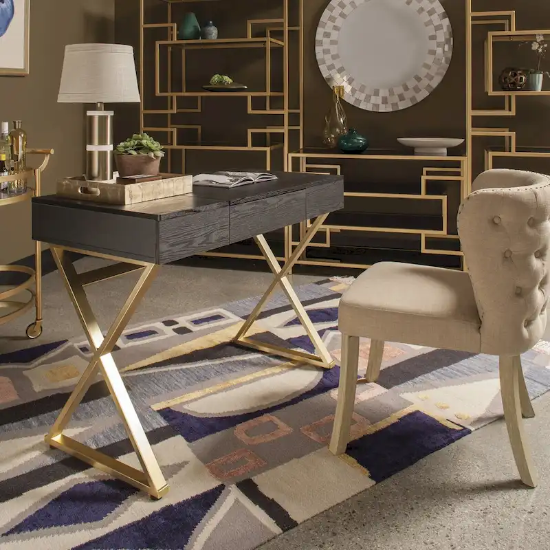 Andrea Powered Home Office Desk