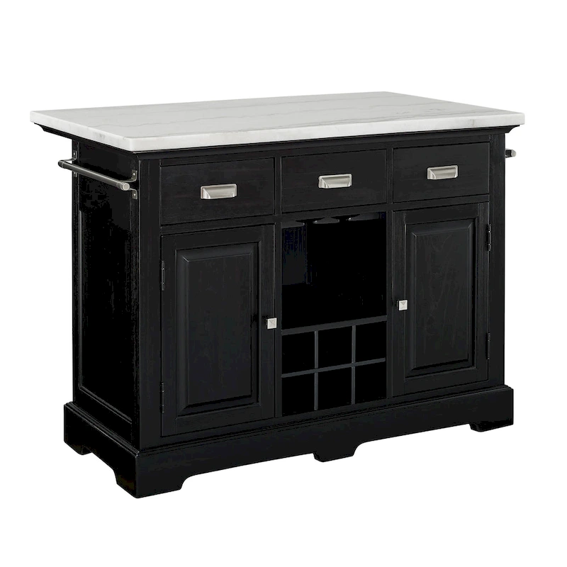 Ariana Kitchen Island 3-Piece Set