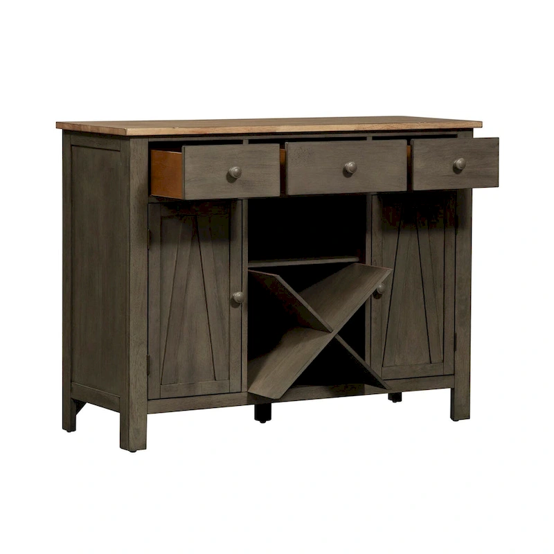 Lindsey Farm Gray and Sandstone Server