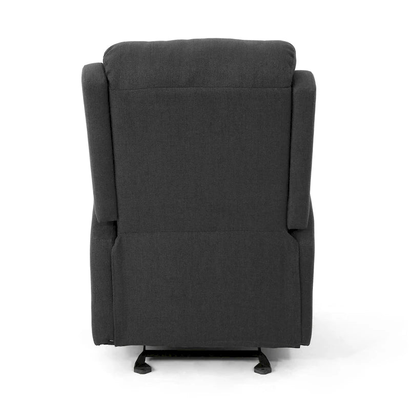 Fabric Rocking Recliner Chair - Single Seater