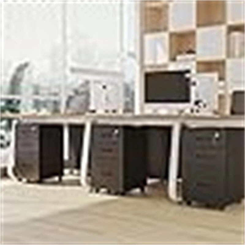 3 Drawer Wood Mobile File Cabinet - 26.5 D x 18.6 W x 6.9 H