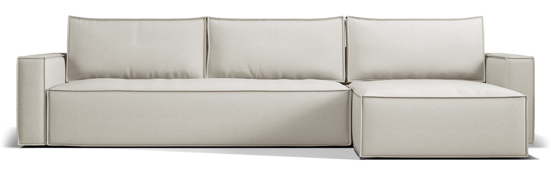 Newilla Standard Arms Sectional Sofa Bed