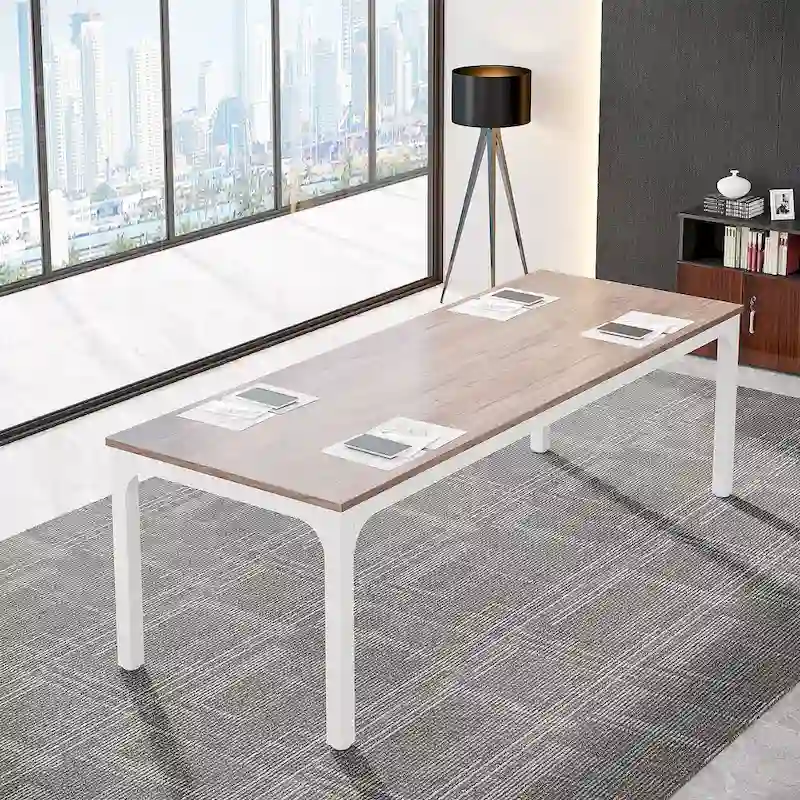 6.5FT Rectangle Conference Meeting Seminar Business Table