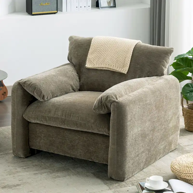Modern Style Oversized Accent Chair for Living Room,Bedroom