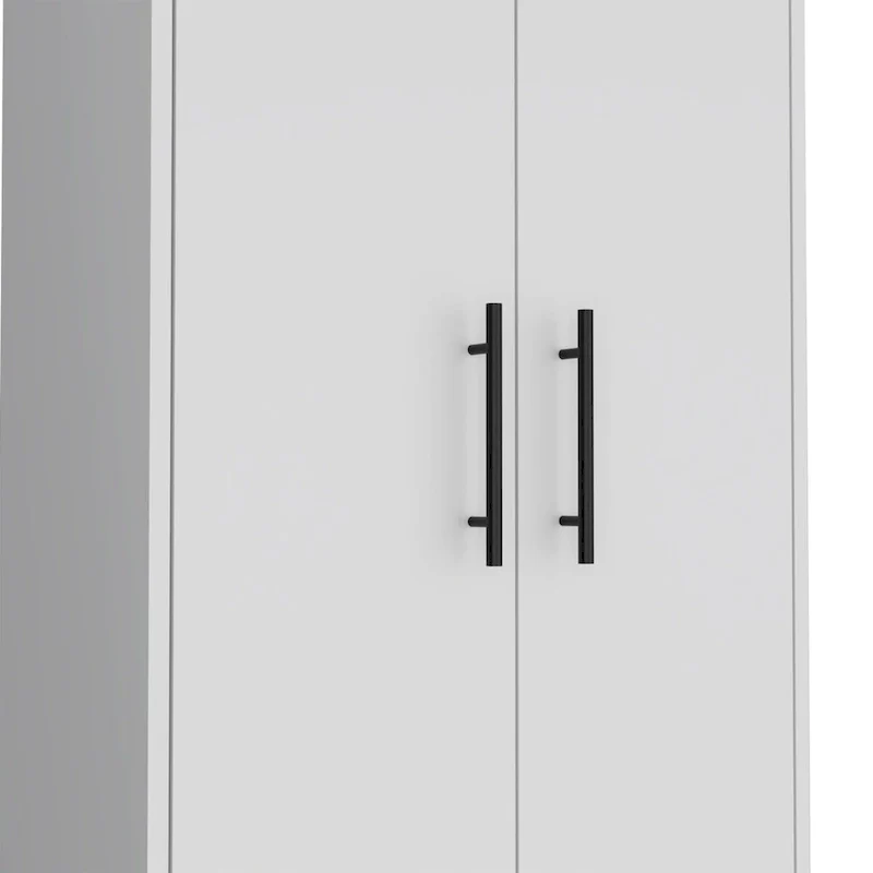 71 White Tall Pantry Cabinet - 23.60