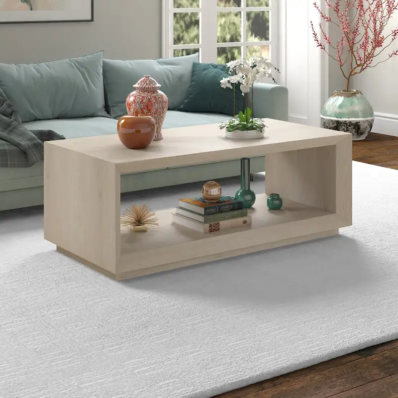 48  Wide Rectangular Coffee Table - 47.5  Wide