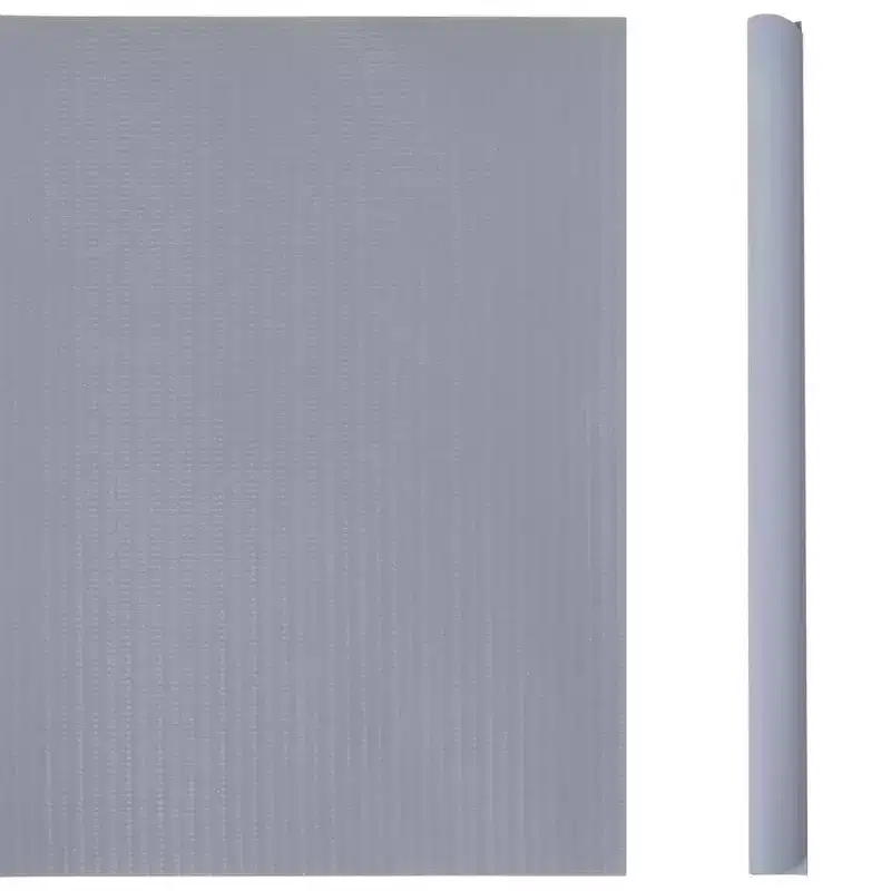 vidaXL Garden Privacy Screens 2 pcs Dark gray 1377.9 x 7.5 PVC - Matte Light Gray 1377.9 x 7.5 1