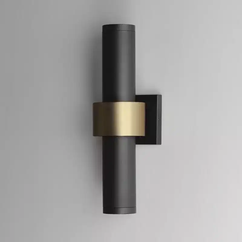 ET2 Lighting Reveal 3 - Light Wall Light in Black/Gold