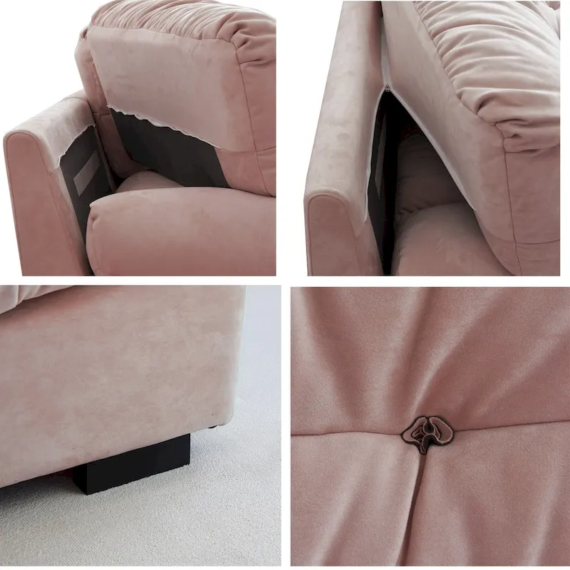 89 Tufted Sofa Cloud Shaped Couch