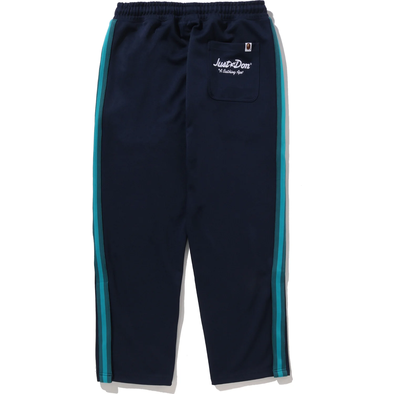 BAPE X JUST DON COLOR CAMO STA RELAXED FIT TRACK PANTS MENS