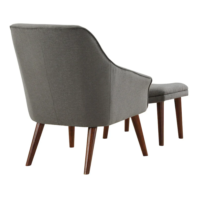 Waneta Chair and Ottoman