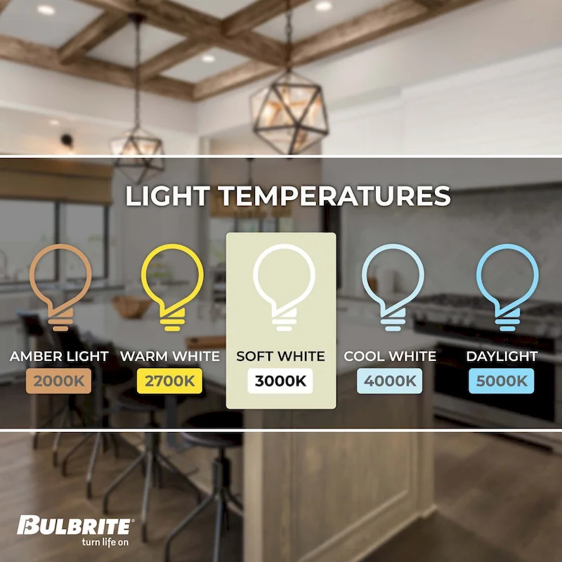 Bulbrite Pack of (4) 250 Watt 120V Dimmable T10 Halogen Mini Light Bulbs with Medium (E26) Base, 2900K Soft White Light