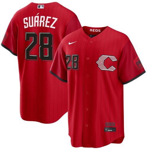 Eugenio Suárez Cincinnati Reds Red 2026 City Connect Limited Jersey