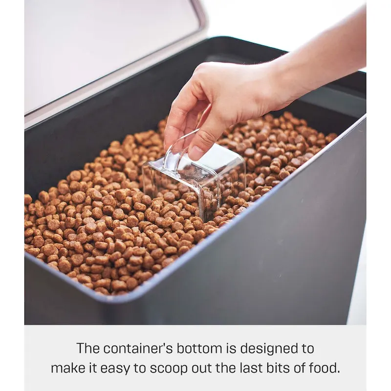 Rolling Airtight Pet Food Container (25 lbs.), Polypropylene, Extra Large, 6.6 gallons, 25 liters