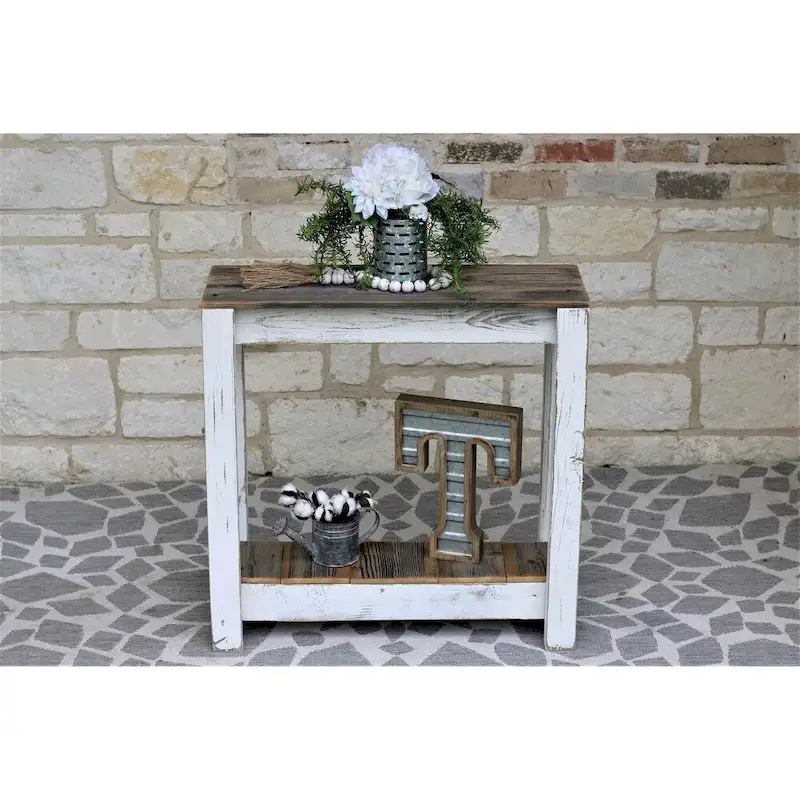 Reclaimed Wood Console Table – 30