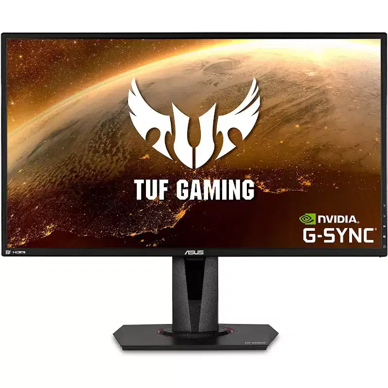 ASUS TUF Gaming 27 2K HDR Gaming Monitor (VG27AQ) - QHD (2560 x 1440), 165Hz (Supports 144Hz), 1ms, Extreme Low Motion Blur, G-SYNC Compatible, Black