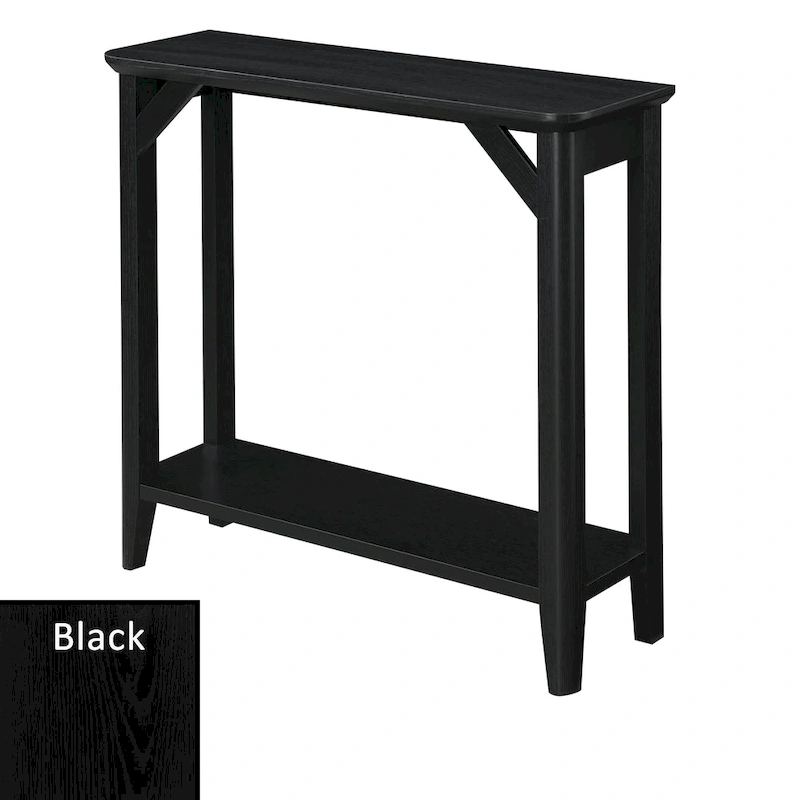 Convenience Concepts Winston Hall Table with Shelf