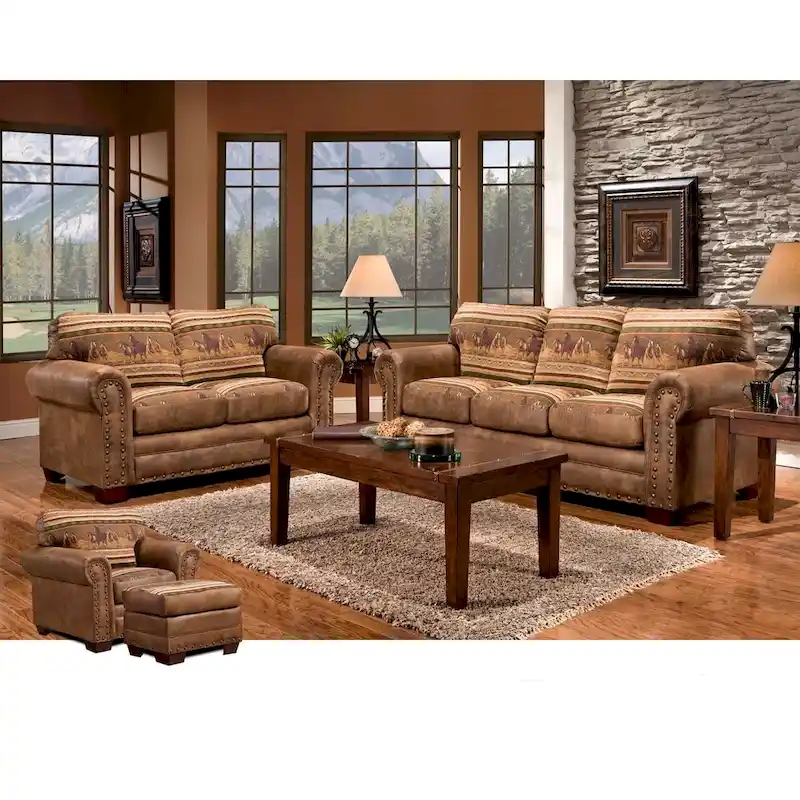 4-Piece Seating Group with Sofa Sleeper
