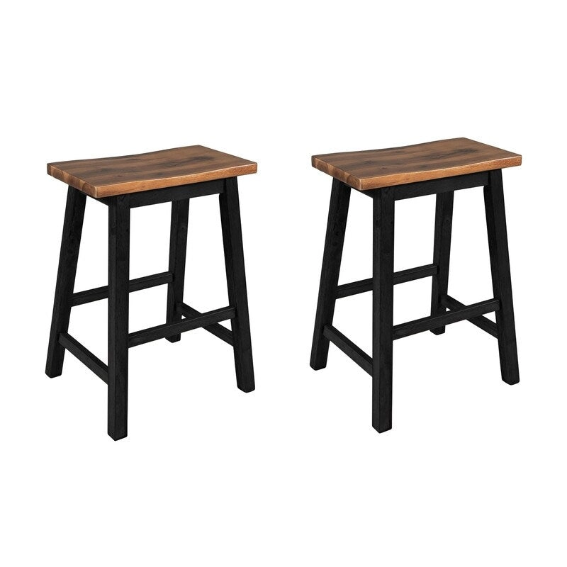Rustic 3-Piece Solid Wood Kitchen Island Set  45