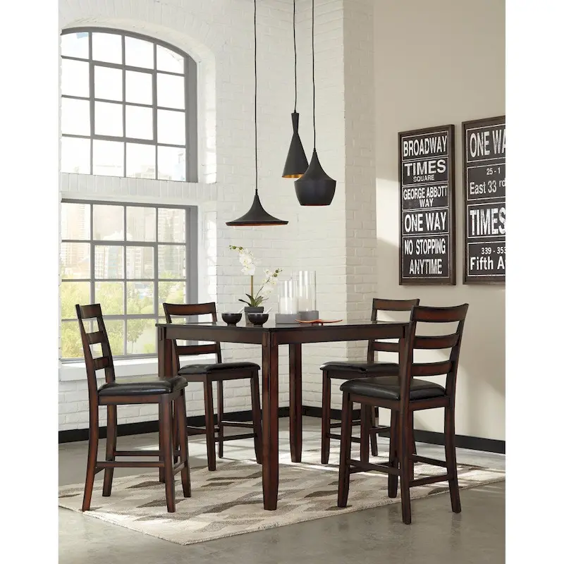 Coviar 5-piece Counter-height Dining Set