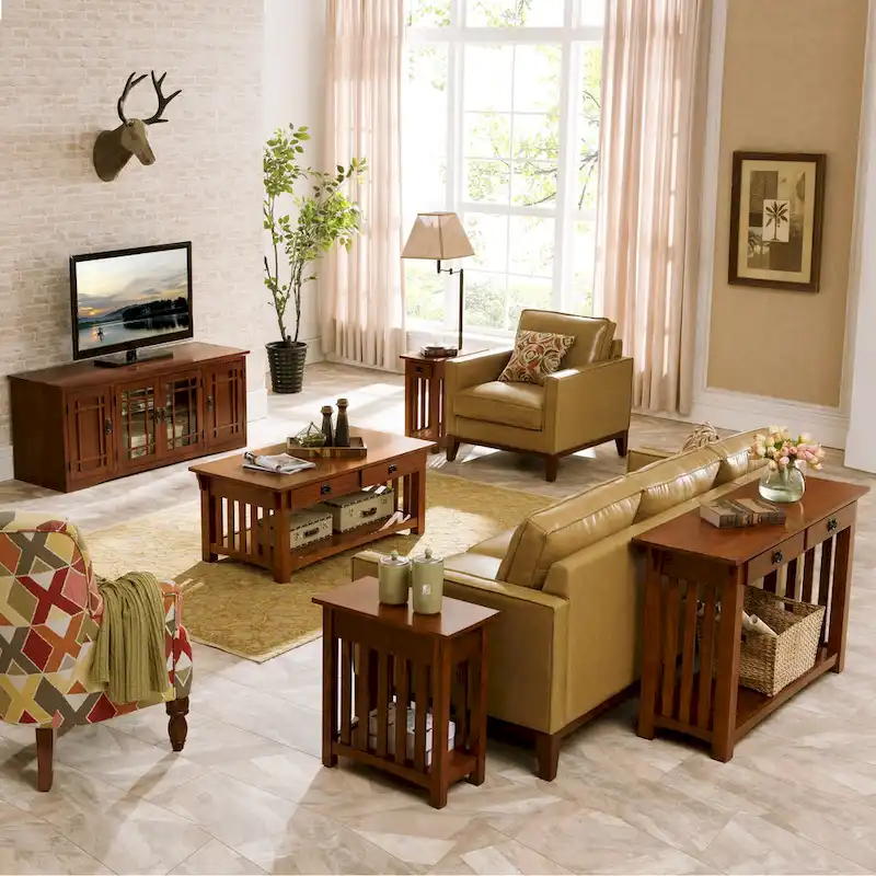 Impeccable Transitional 1 Drawer End Table