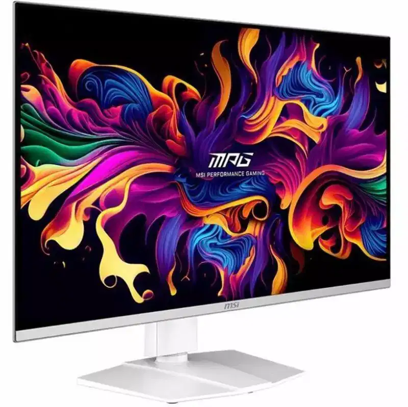 MSI MAG 321CUP QD-OLED 32-inch 3840 x 2160 (UHD) Computer Monitor, 165Hz, Adaptive-Synch, HDMI, DP Port, VESA Mountable, Tilt, Speaker, 0.03ms, Black