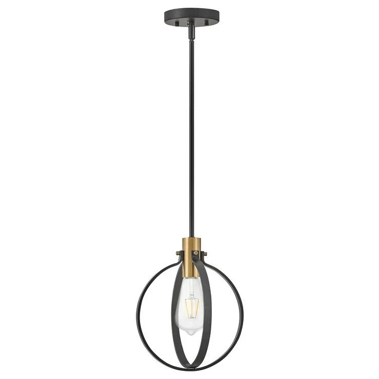 Lark 83037 Cirque 1 Light 10  Wide Mini Pendant