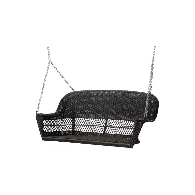 HomeStock Resin Wicker Porch Swing
