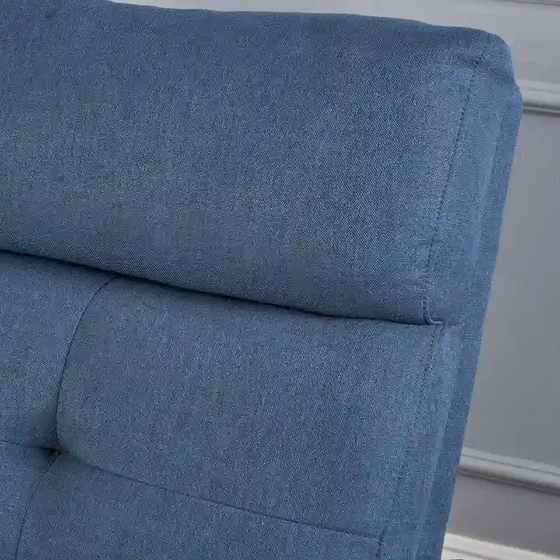 Fabric 2-Seater Recliner Club Chair