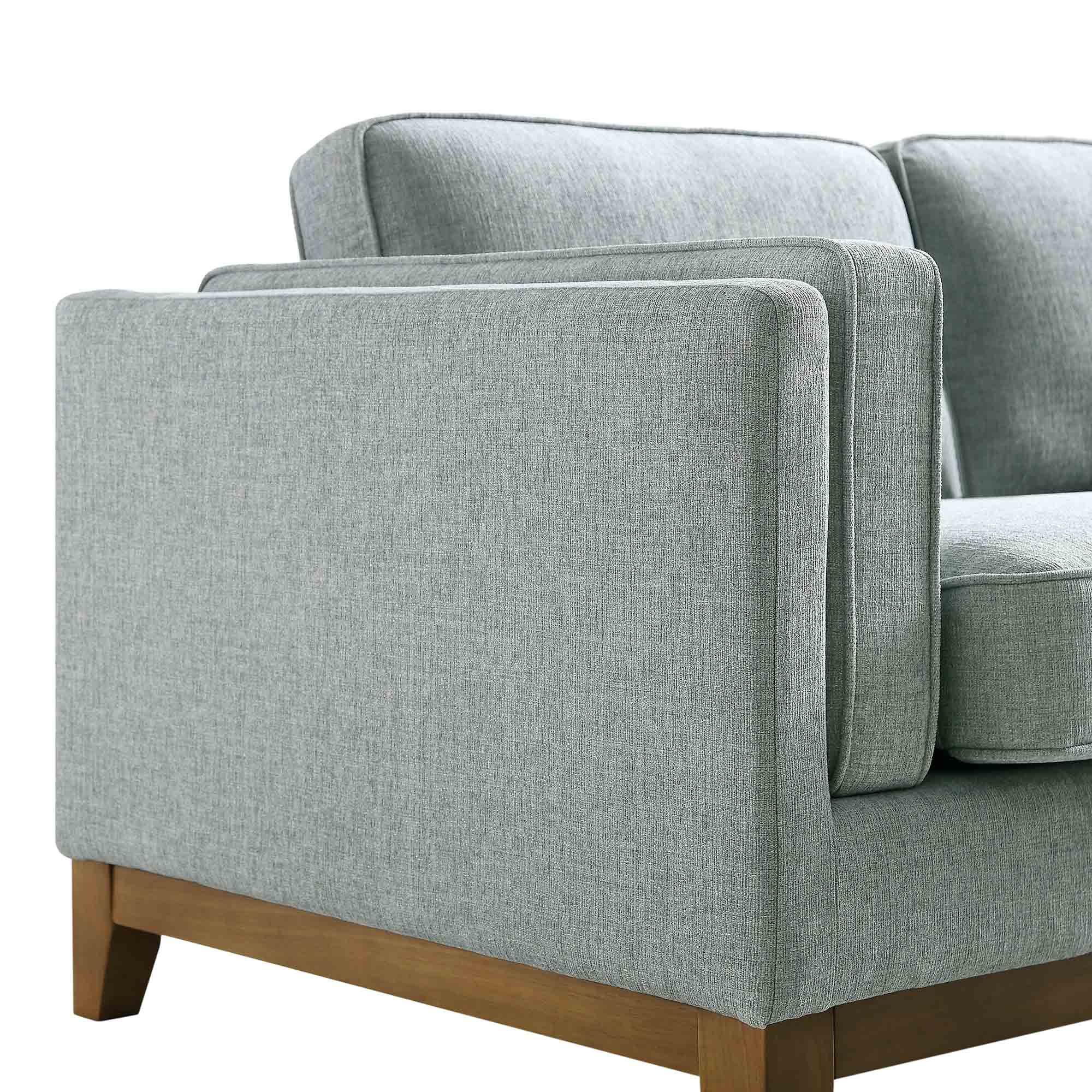 Sage Fabric Sofa, 2-Seater