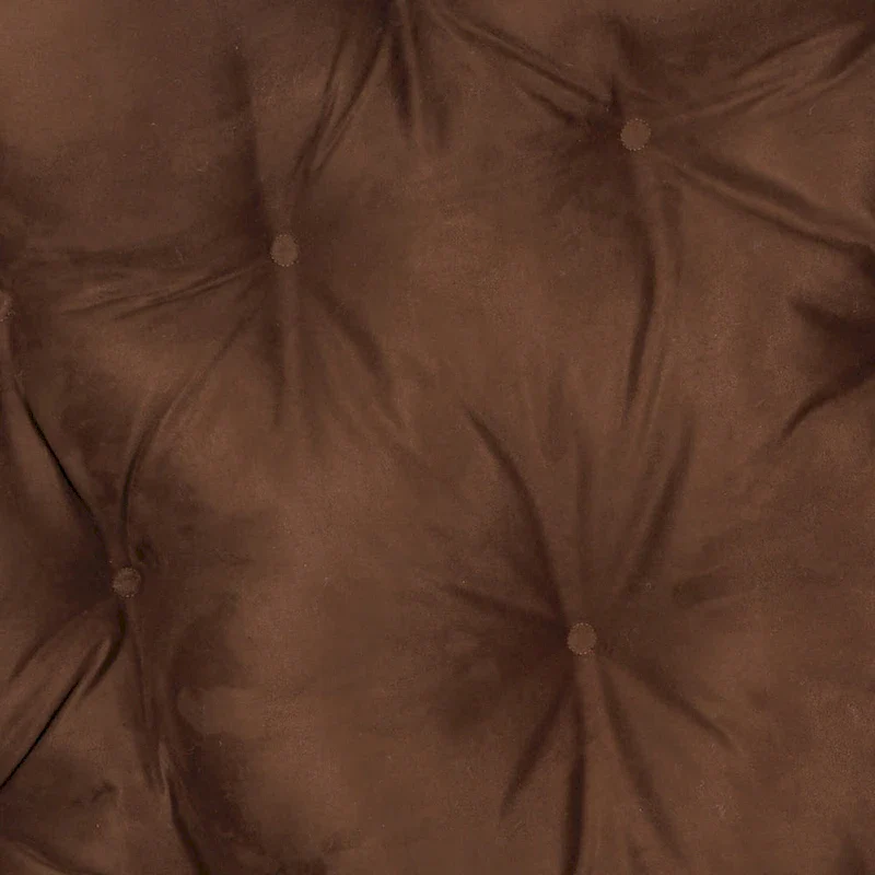 Klear Vu Solid Micro Suede Thick and Fluffy Replacement Papasan Chair Cushion