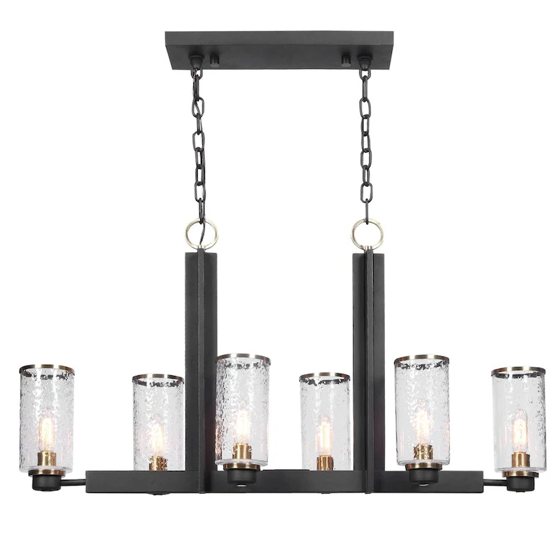 Uttermost Jarsdel 6-light Industrial Island Light