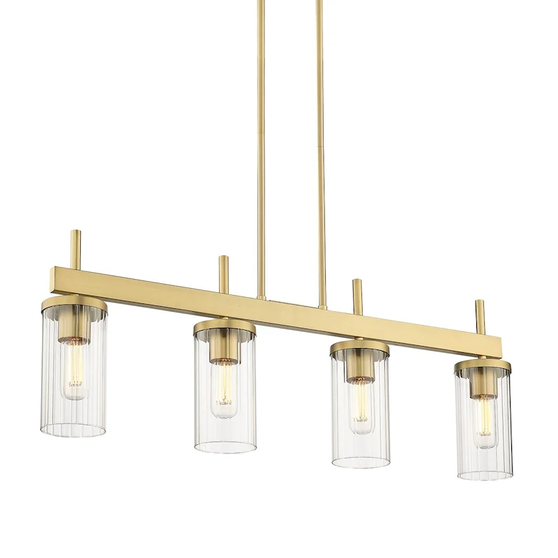 Copper Grove DeBruy 4-light Linear Pendant