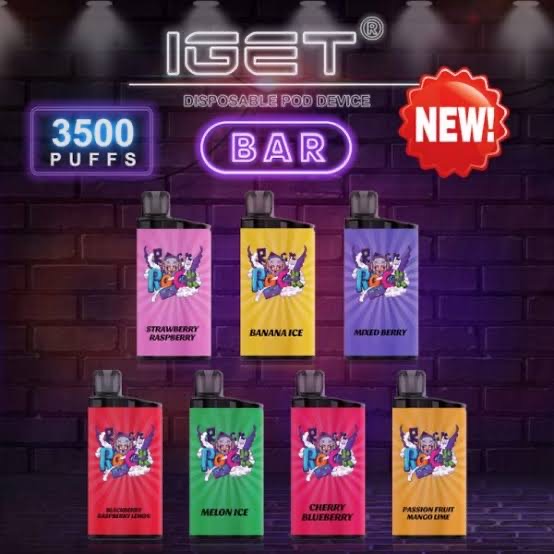 clearance IGET Bar 3500 Puffs Big Sale 40 Flavors