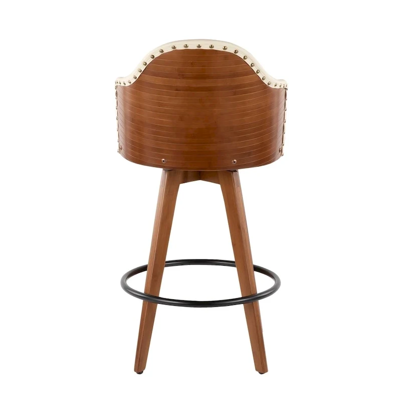Carson Carrington Valsatra Mid-century Modern Counter Stool