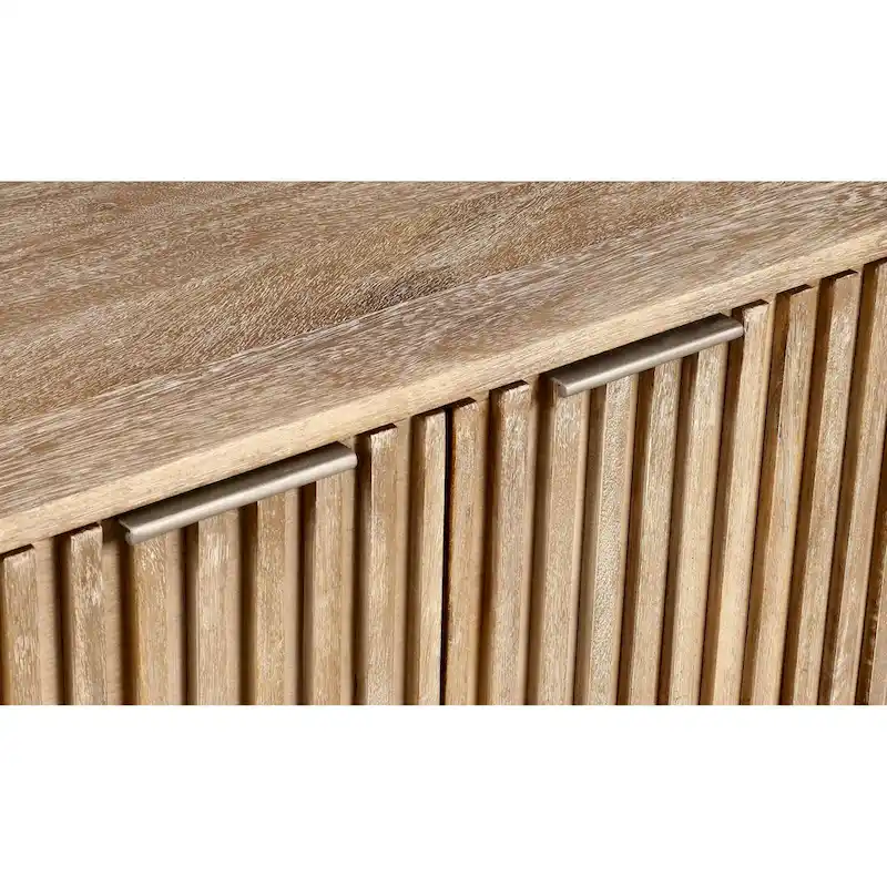 Dayton 72-inch Mid-Century Modern Sideboard In Channeled Mango Wood