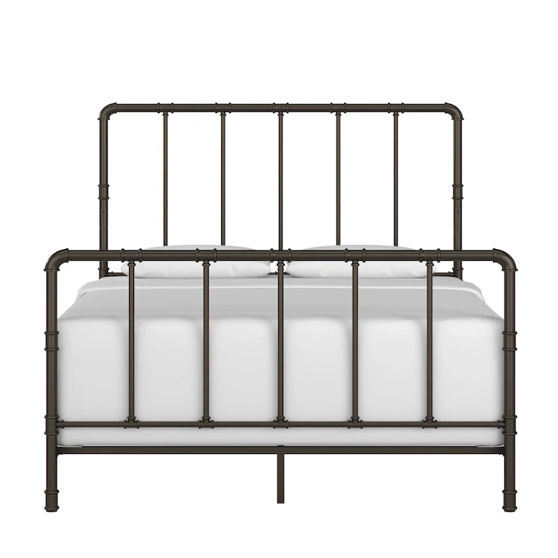 West Antique Industrial Iron Bed by iNSPIRE Q Classic