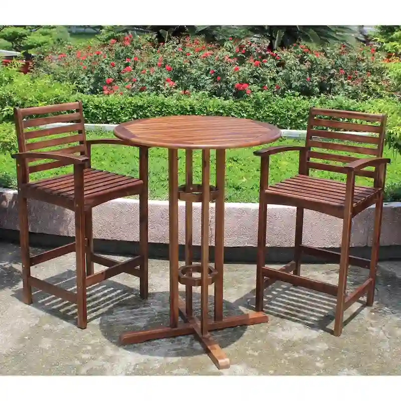 Highland 3-Piece Bar-Height Dining Set