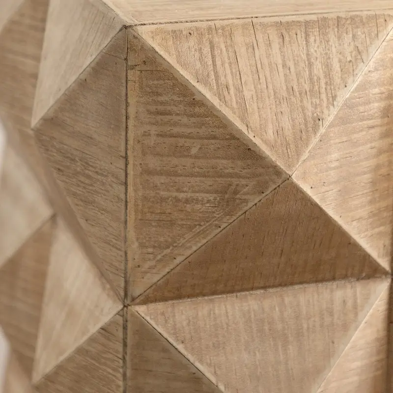 23.62 Height Three-dimensional Embossed Pattern Design Retro Coffee Table Retro Furniture