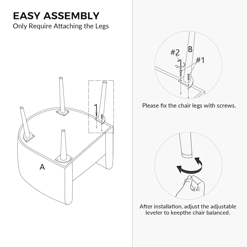 Hal Modern Boucle Armchair with Metal Legs by HULALA HOME