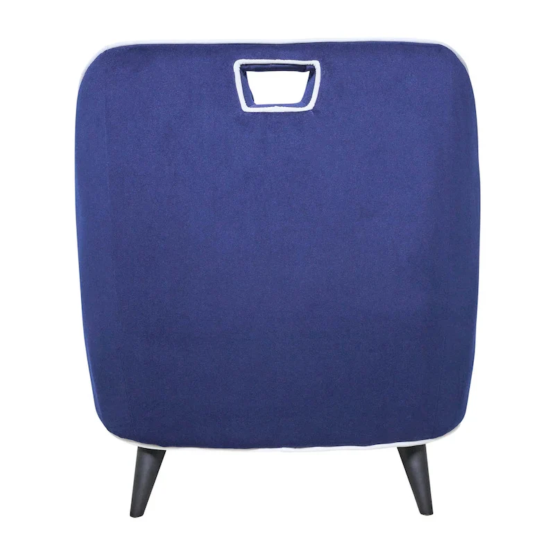 Modern Upholstered Two-Tone Accent Chair - 28 x 30 x 31