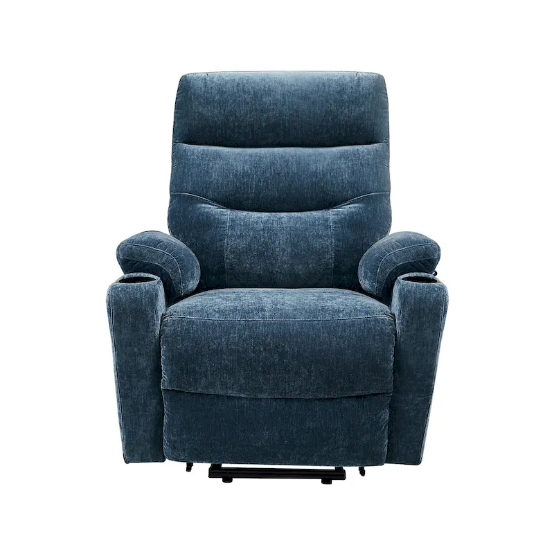 Electric Power Lift Recliner with Massage, Heat, and Convenient Features