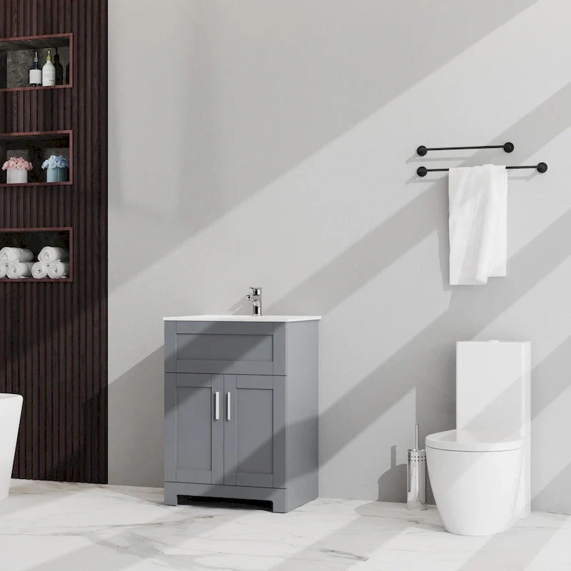 Bathroom Sink Vanity with two doors