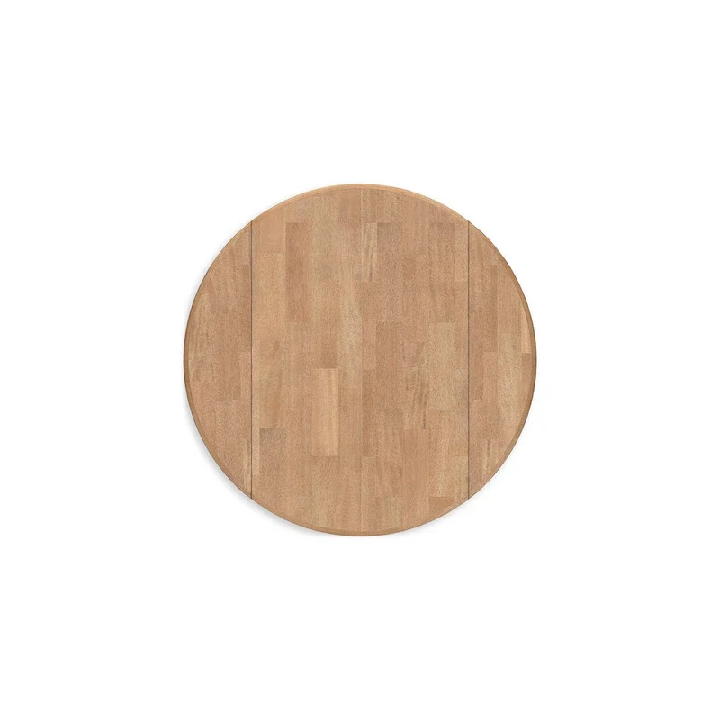 Gasy Dining Table, Extendable 26-42 Inch, Dark Blue, Wood, 2 Leaves