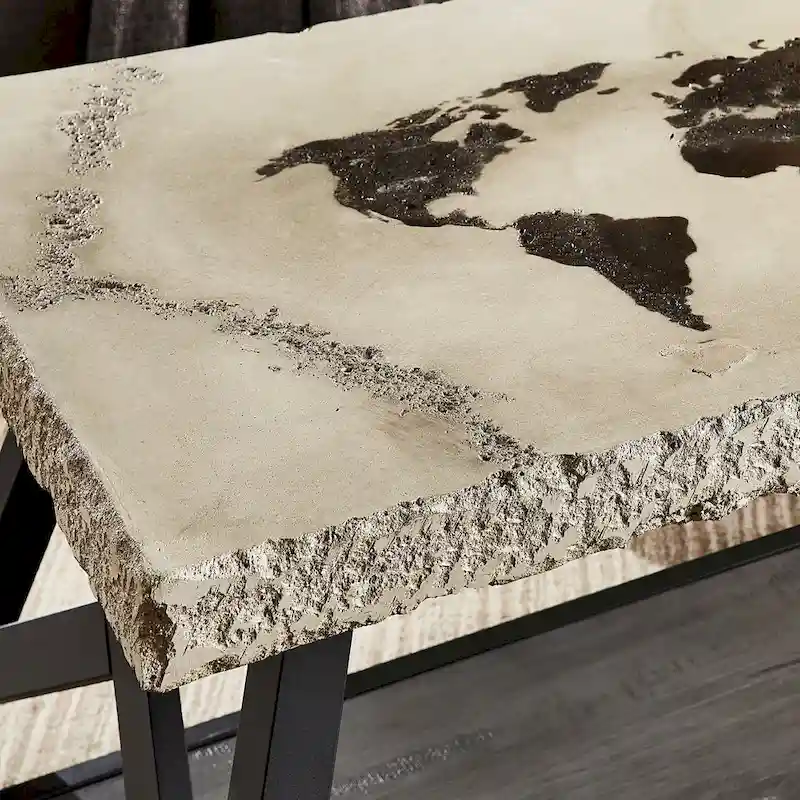 Bryson Rustic X-Base Accent Tables by iNSPIRE Q Classic