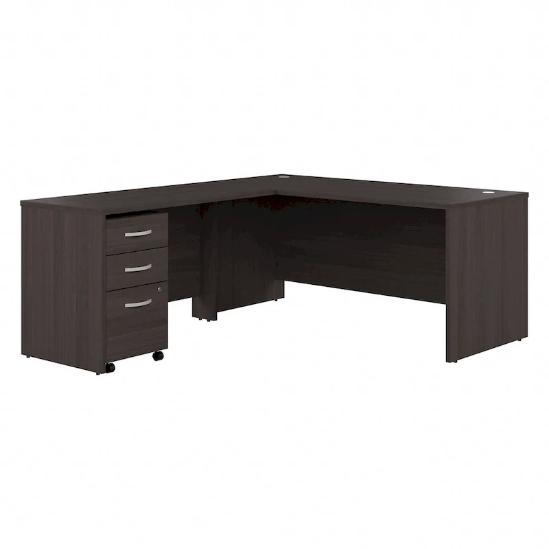 Studio C 66W L-Shaped Desk with Drawers by Bush Business Furniture